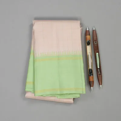 HAYAGRIVAS HANDLOOM KANJIVARAM PASTEL COLOUR  SILK SAREE KBE356E1-1